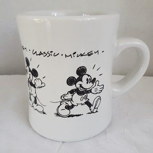 Classic Mickey Sketch HighWave Big Classic Ceramic Coffee Tea Mug Cup No Lid EUC